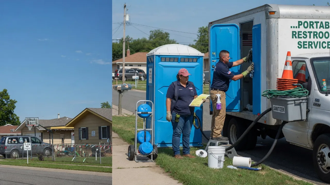 Portable Toilet Rental in De Soto, IA near me
